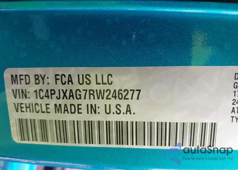 2024 Jeep Wrangler 2-Door Sport S 4X4 from USA, damaged, VIN 1C4PJXAG7RW246277